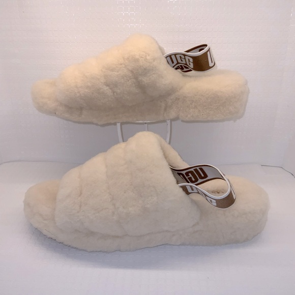 SLIPPERS UGG BEIGE - Picture 3 of 7